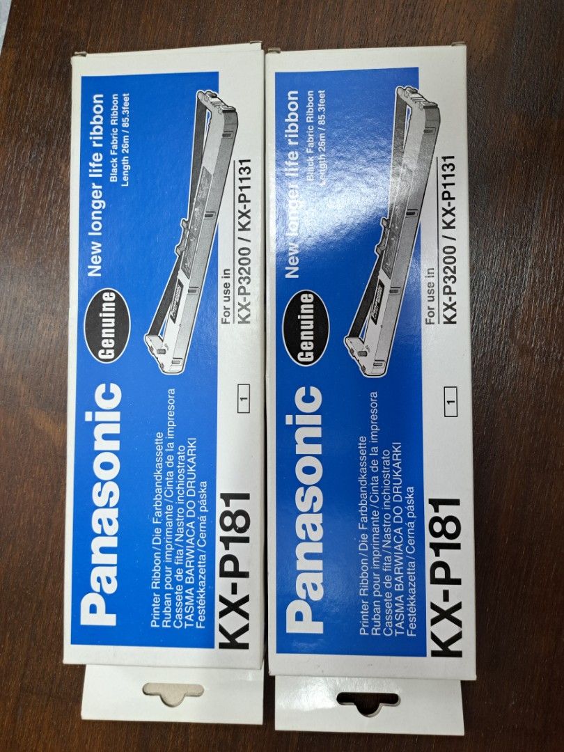 Panasonic printer ribbon, Computers & Tech, Printers, Scanners ...