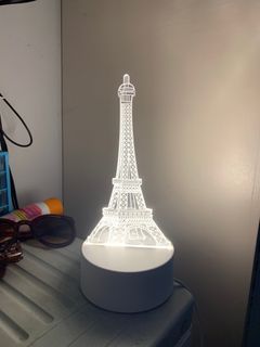 Paris Eiffel Tower Night Light for Sale