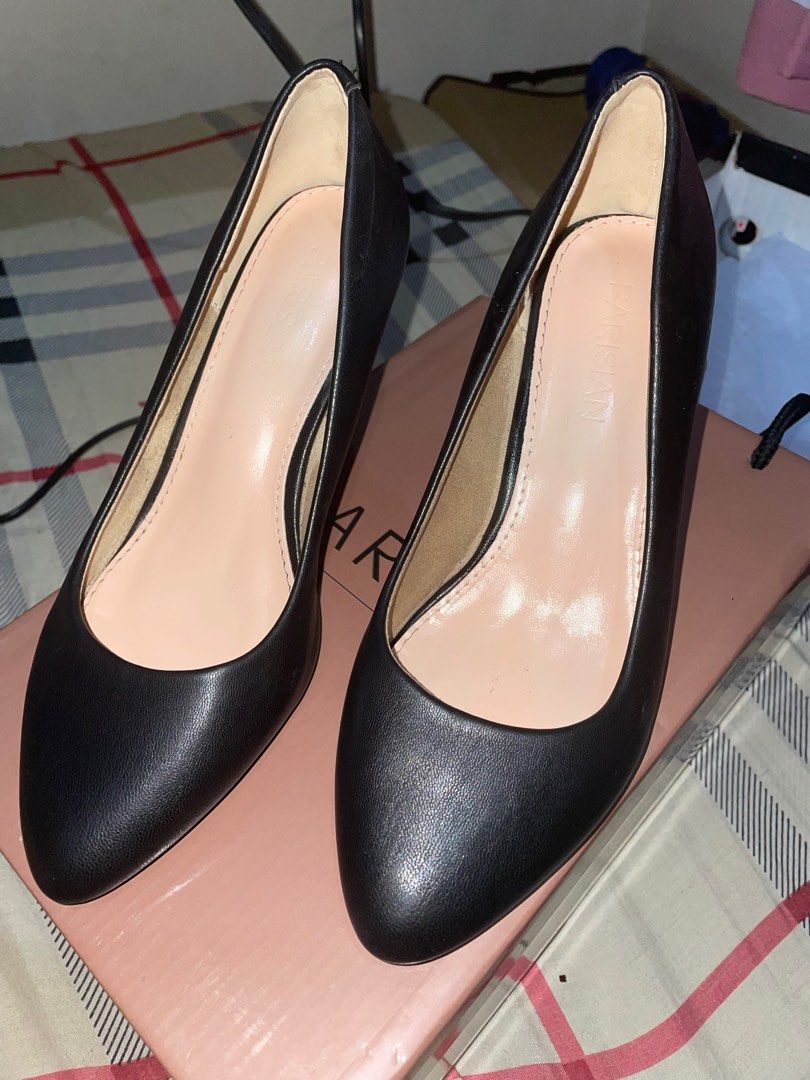 Womens black store pumps size 5