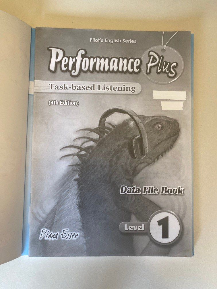 Performance Plus Task-based Listening Level 1, 其他, 其他 - Carousell