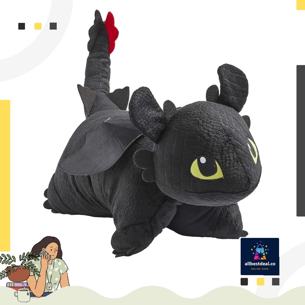 Toothless pillow 2025