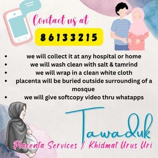 Placenta services / khidmat urus uri bayi