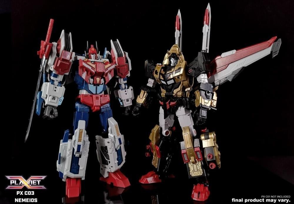 Planet-X PX-C02 Kadmos 史達, PX-C03 Nemeios 獅王IDW, 玩具收藏品