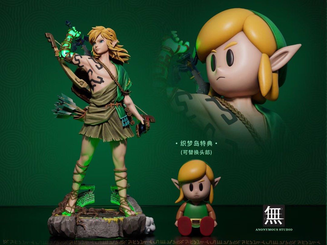 Temple of Time Link & Princess Zelda - The Legend of Zelda Resin Statue -  FairyLand Studios