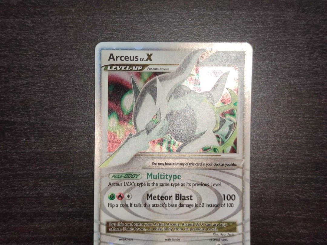 Pokemon Arceus LV X DP56 Promo, Hobbies & Toys, Toys & Games on Carousell Pokemon Arceus LV X DP56 Promo, Hobbies & Toys, Toys & Games on Carousell