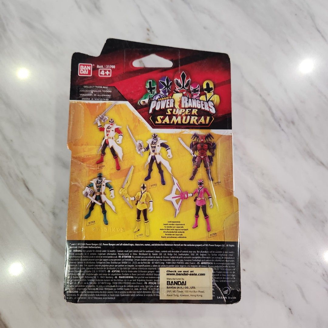 Power Rangers Super Samurai Pink Ranger 31704, Hobbies & Toys, Toys & Games  on Carousell