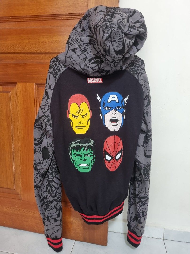 Marvel hoodie outlet jacket