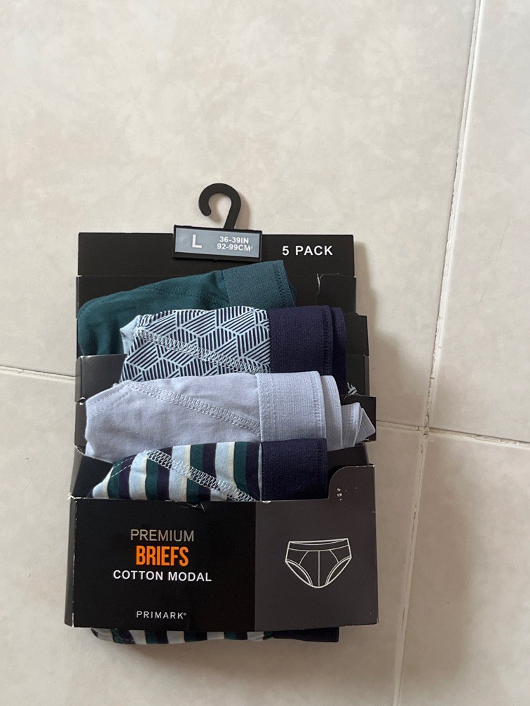 Premium Brief Cotton Modal, Men's Fashion, Bottoms, New Underwear on