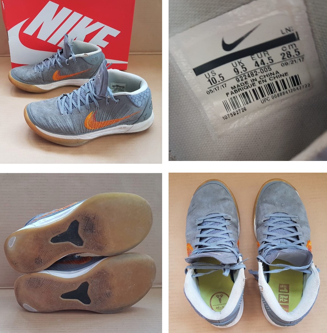 Kobe ad mid grey top