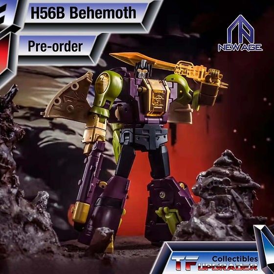 [Pre-order] Newage The Legendary Heroes H56B Behemoth Shattered Glass ...