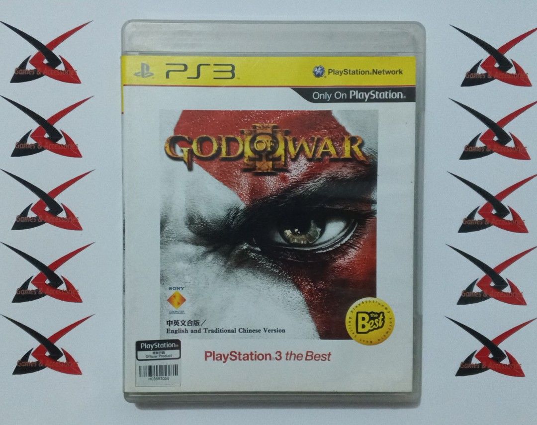PS3 PlayStation 3 Game God of War III GOW 3, Video Gaming, Video Games ...
