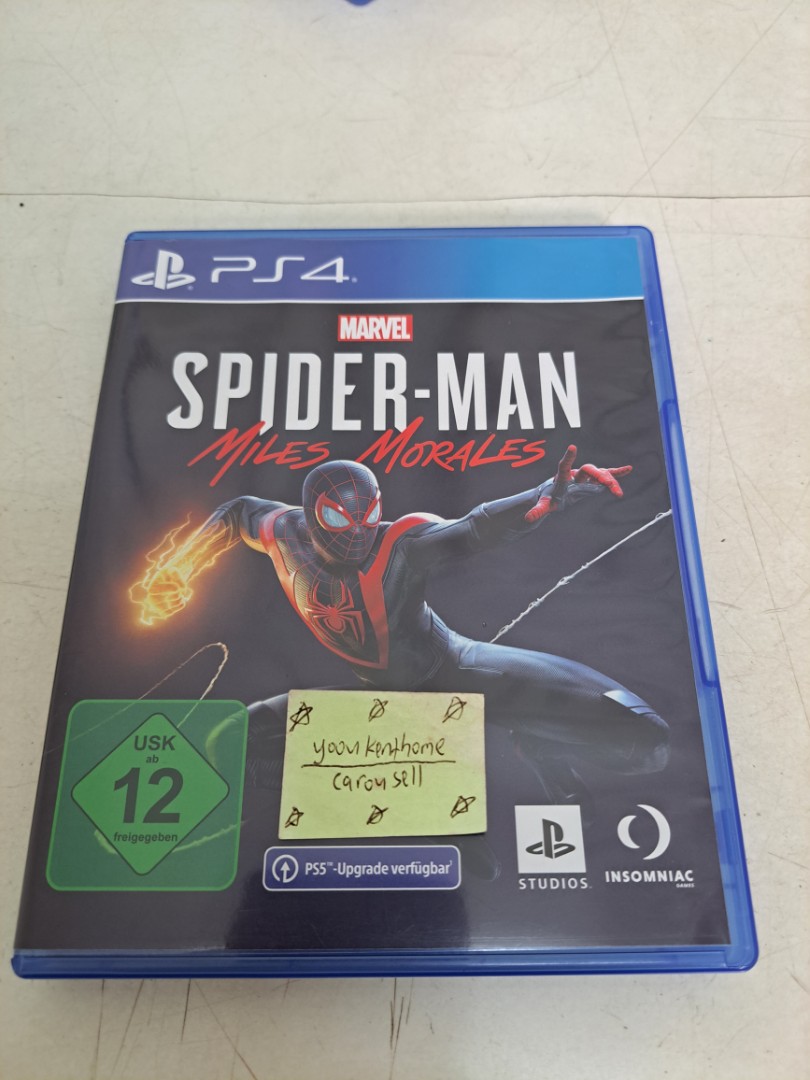 PS4 *Used* Spider-Man Miles Morales, Video Gaming, Video Games, PlayStation  on Carousell