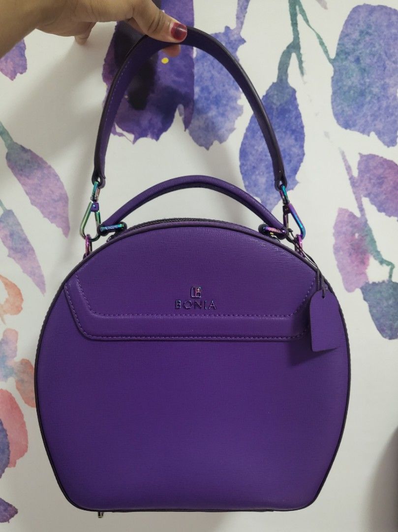 Bonia round bag sale