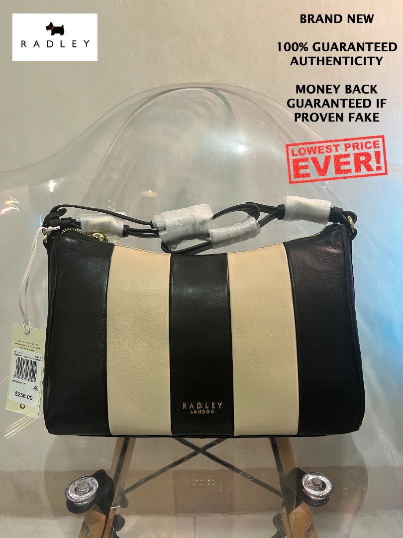 Medium Shoulder Bag | Dukes Place Stripe Quilt | Radley