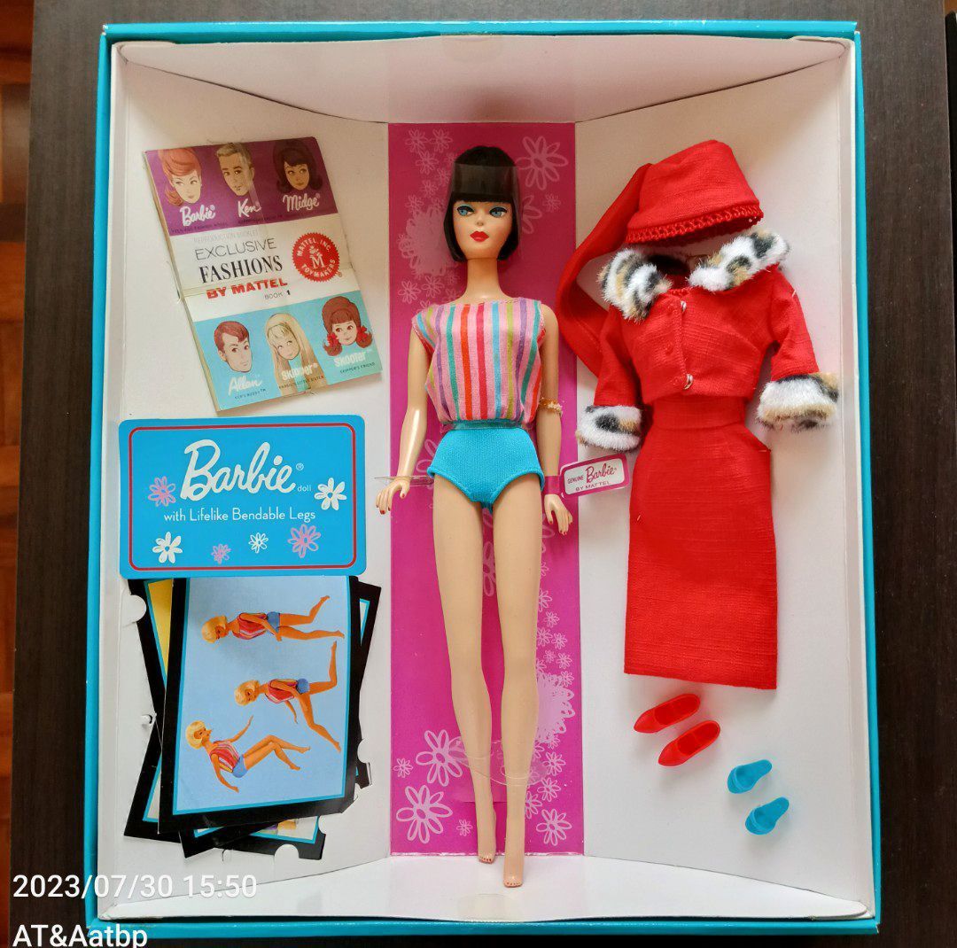 好評新品1965My Favorite Barbie Doll with Lifelike Bendable Legs　2009年BOX　ベンダブルレッグ　バービー コレクター ドール　マテル　着せ替え シリーズコレクション
