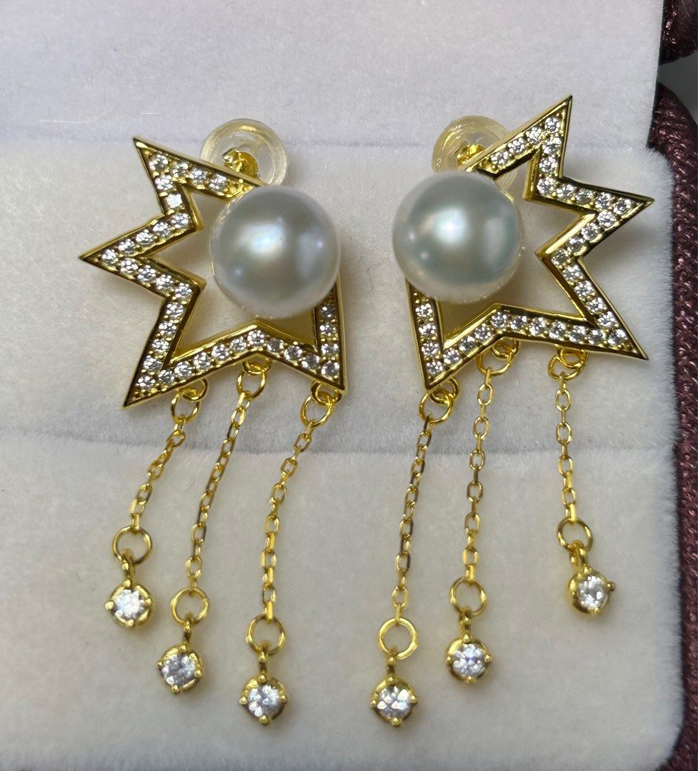 Real freshwater clearance pearl earrings
