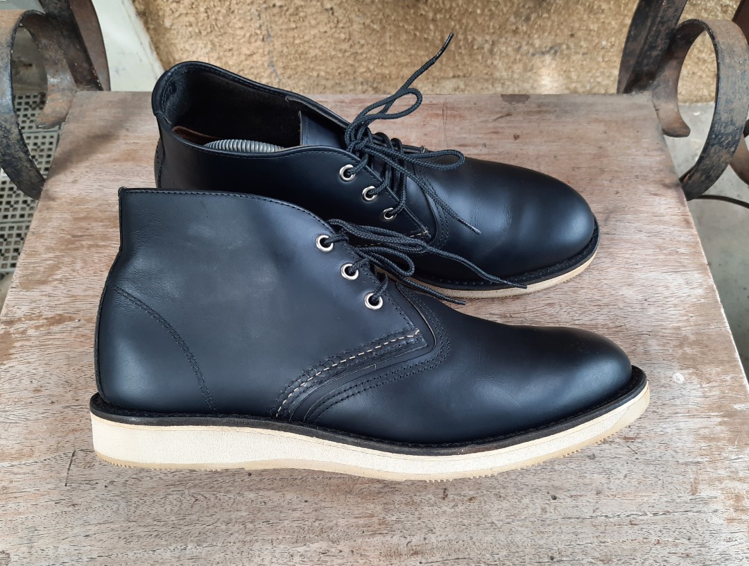 Red Wing 3148 Chukka Black Boots Redwing on Carousell