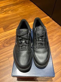Reebok club discount c all black