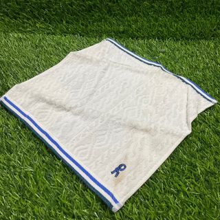 Roberta di Camerino Embroidered Logo White Face Towel Washable Stain due to storage with tag and sticker 9.75” inches - P150.00
