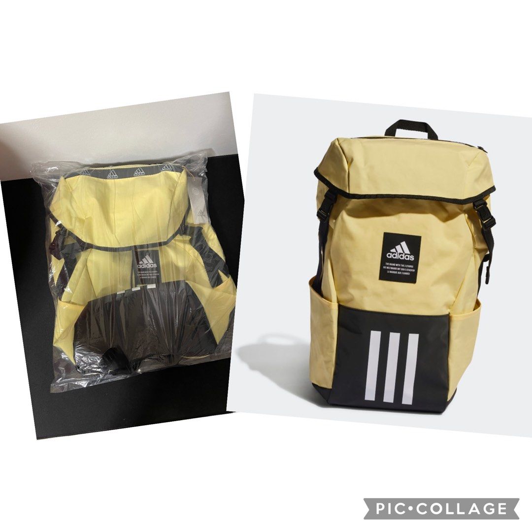 RP $89! 4ATHLTS CAMPER BACKPACK 27.5L / Almost Yellow colour, Men's  Fashion, Bags, Backpacks on Carousell