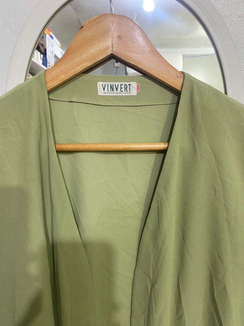 SALE! Sage Green Top on Carousell