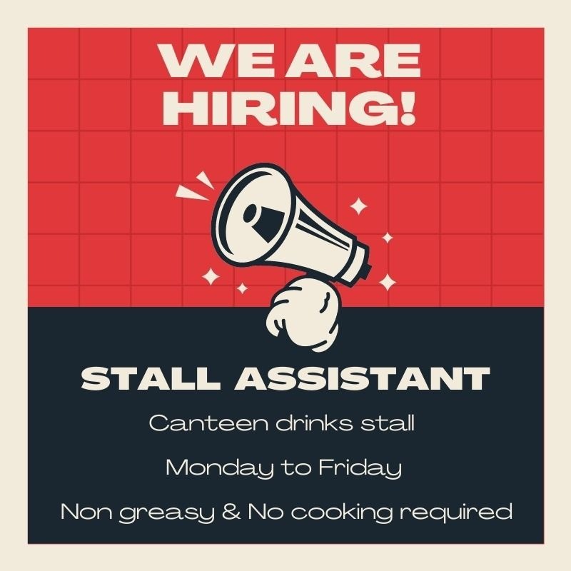 School Canteen Drinks Stall Helper, Jobs, Hospitality, F&B on Carousell
