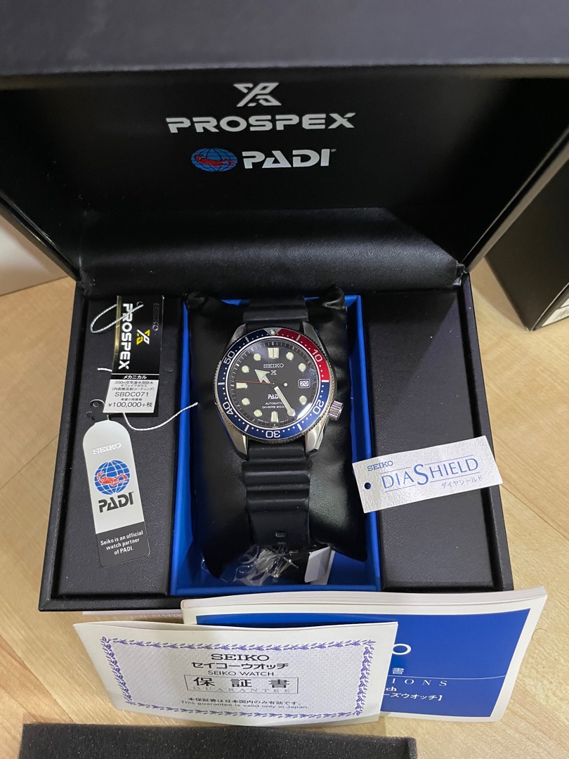 Seiko SBDC071 pepsi Men s Fashion Watches Accessories