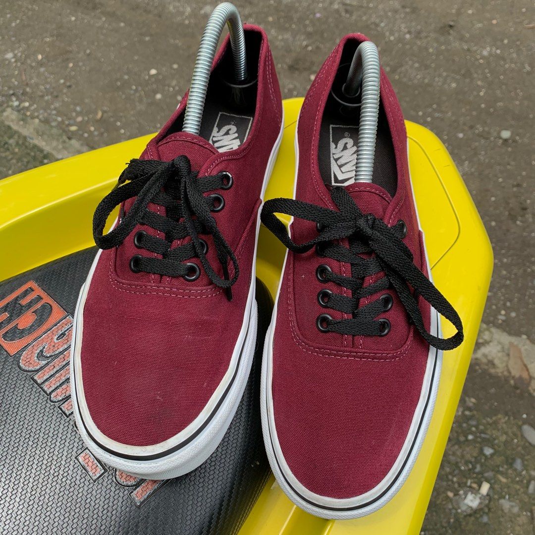 Royal red vans hot sale