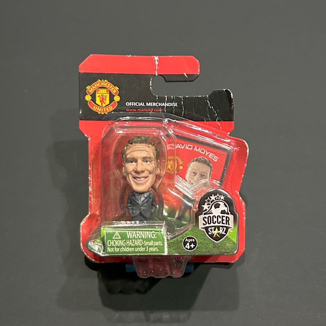 Soccerstarz Manchester United David Moyes, Hobbies & Toys, Toys & Games on  Carousell