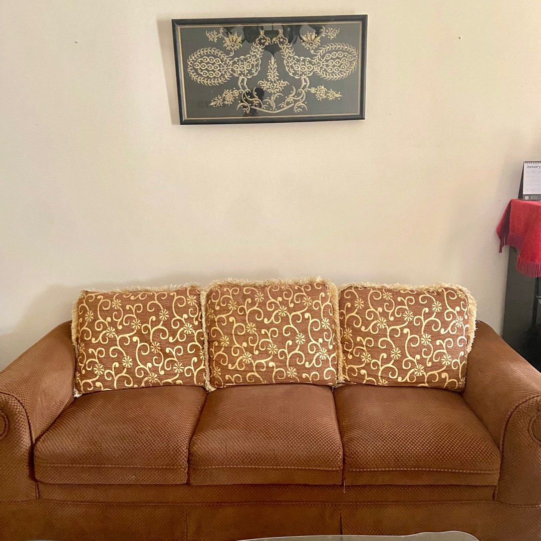 sofa ruang tamu 6 seater on Carousell