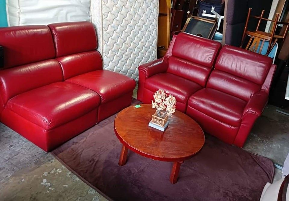 Sofa Set with Center Table on Carousell