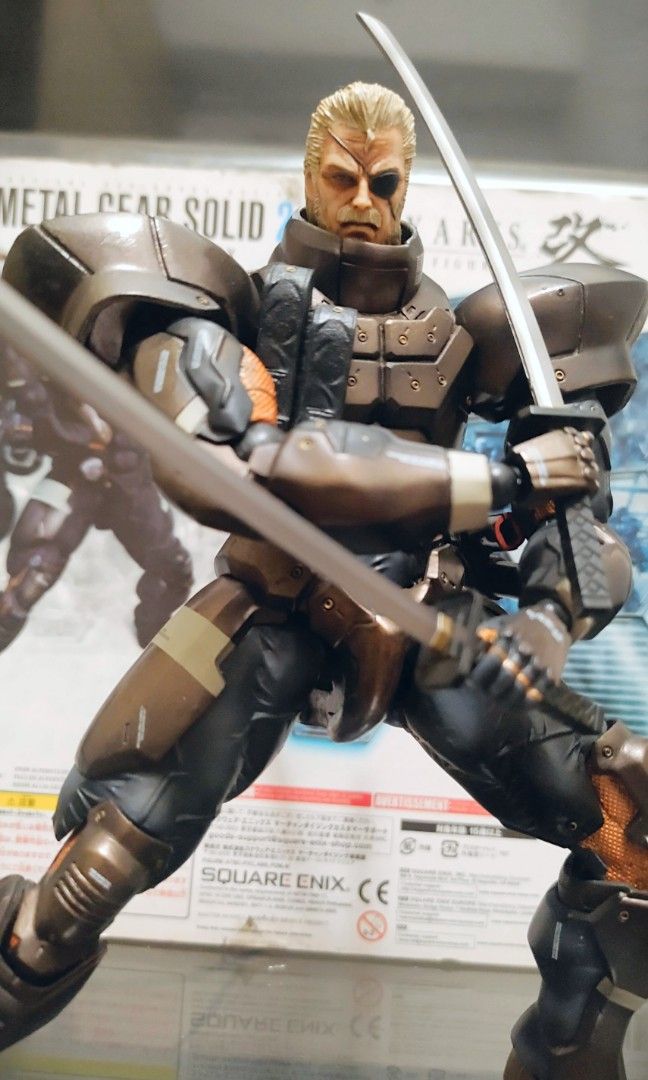 Solidus Snake Play Arts Figure on Carousell