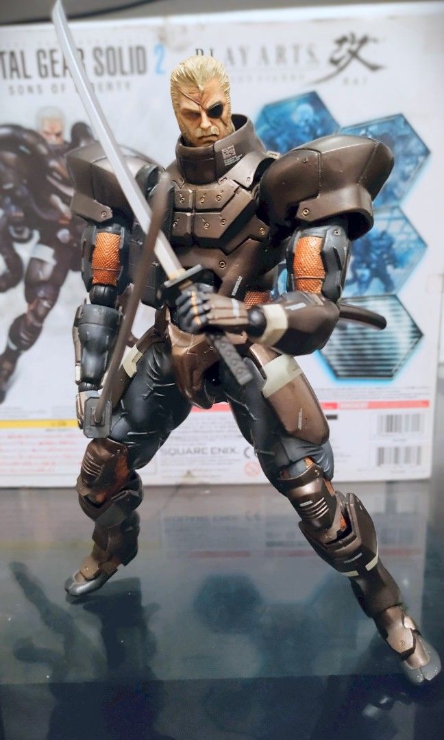 Solidus Snake Play Arts Figure on Carousell
