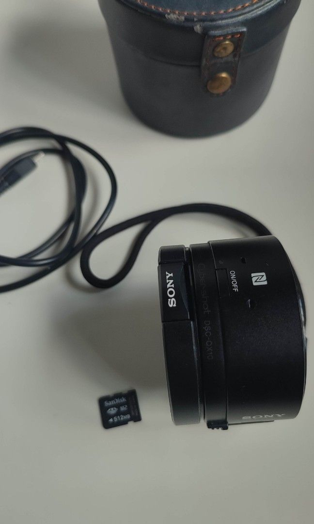 SONY CYBER SHOT DSC QX10 18.2MP HITAM, Photography, Cameras on Carousell