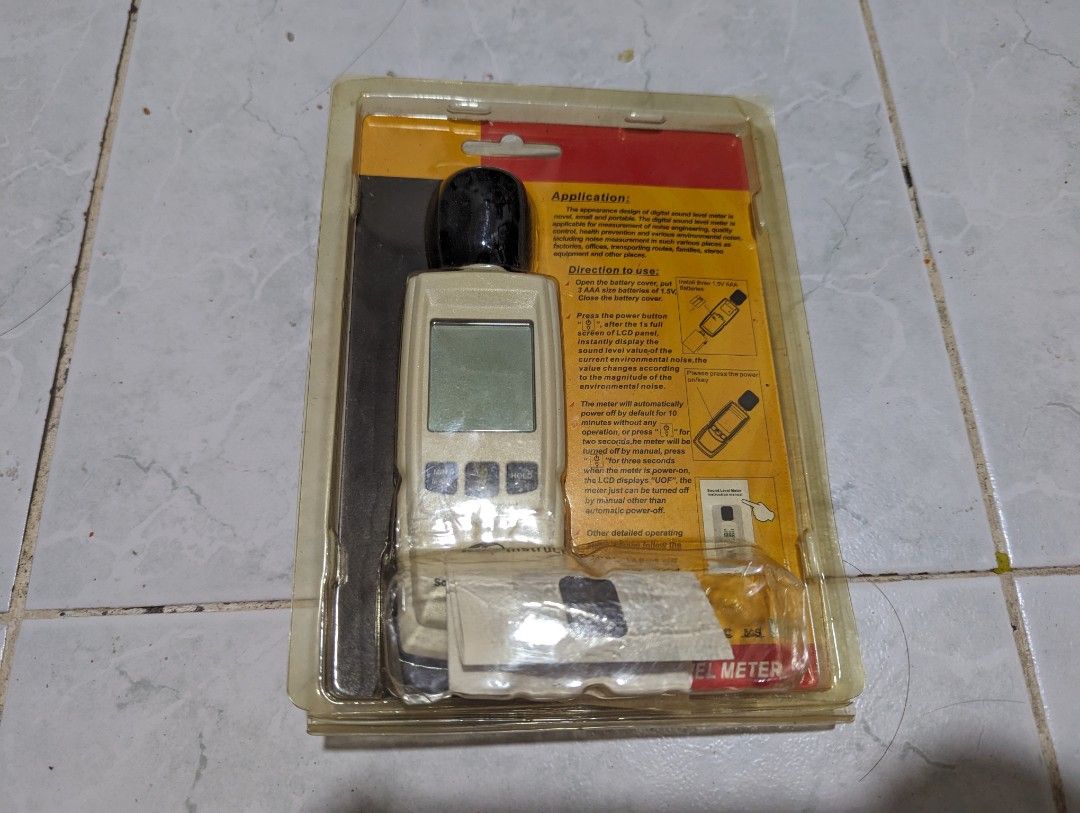 Sound Level Meter (Category: Other Audio Equipment) located in Orion. Submitted by prettymuch01 (Listing ID 1246128401, Image 2). Description: Sound Level Meter Never Used.