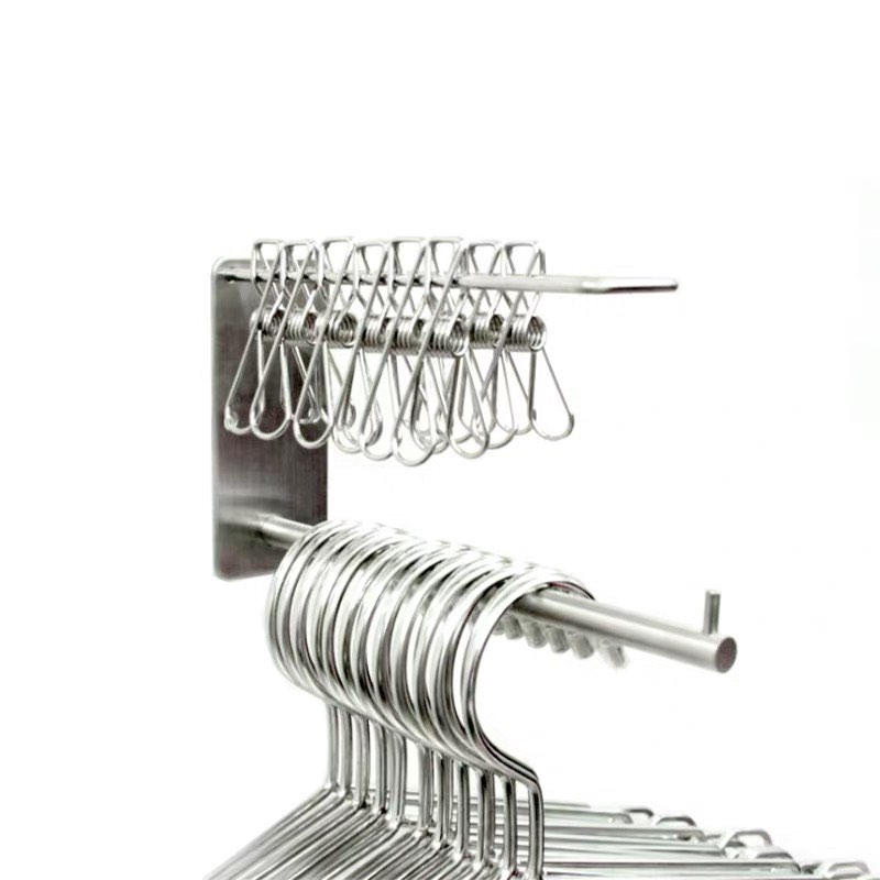 Stainless steel Clothes Hanger organiser storage, Furniture & Home