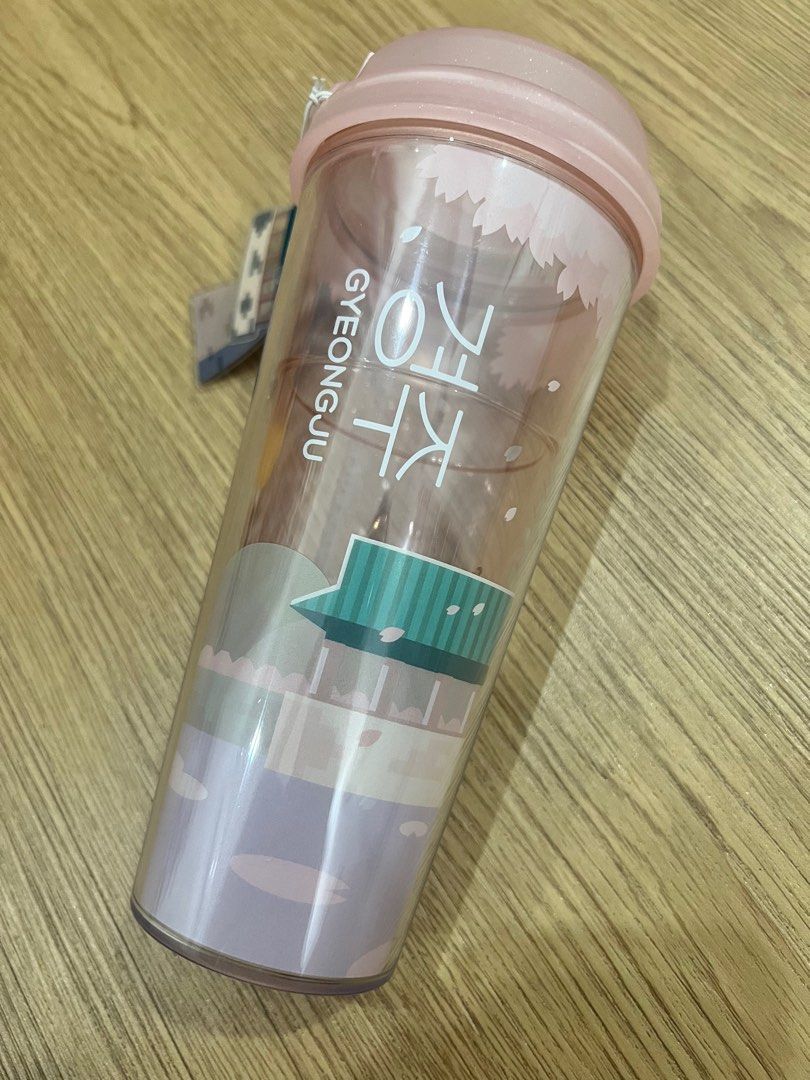Starbucks tumbler KOREA GYEONGJU PINK on Carousell