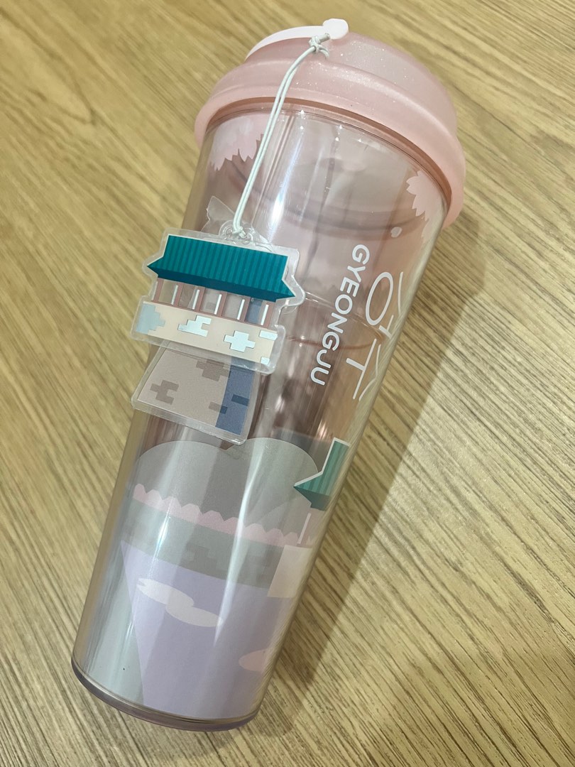 Starbucks tumbler KOREA GYEONGJU PINK on Carousell