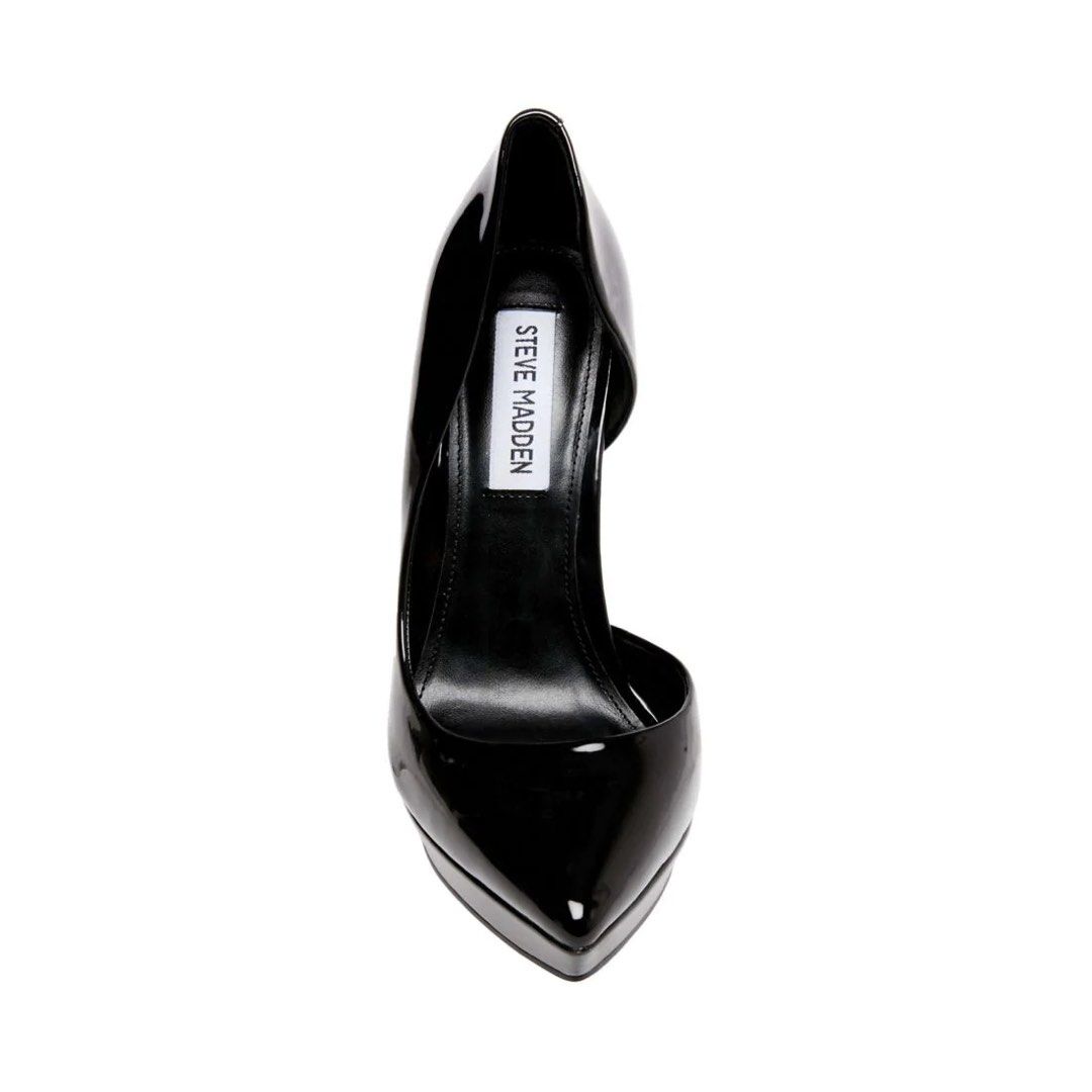 PRICE REDUCED Steve Madden Vixen Black Patent Heels