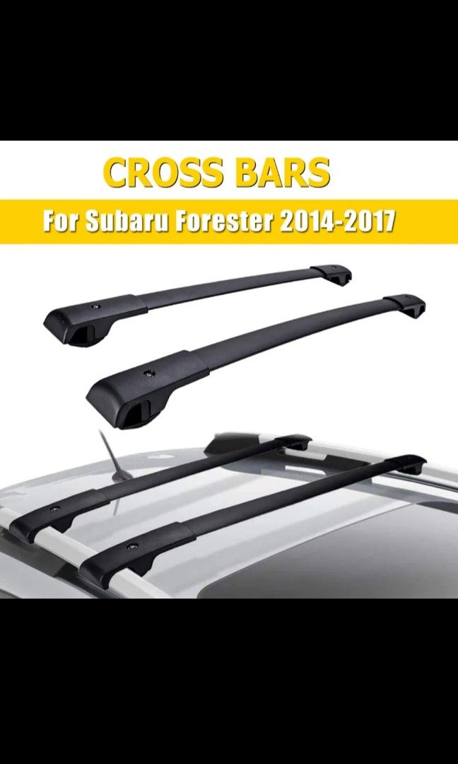 Subaru forester roof clearance rack cross bars