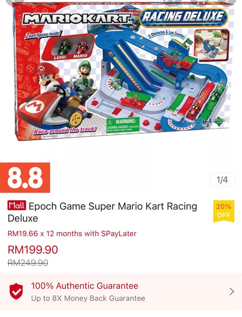 Super Mario - Mario Kart Racing Deluxe