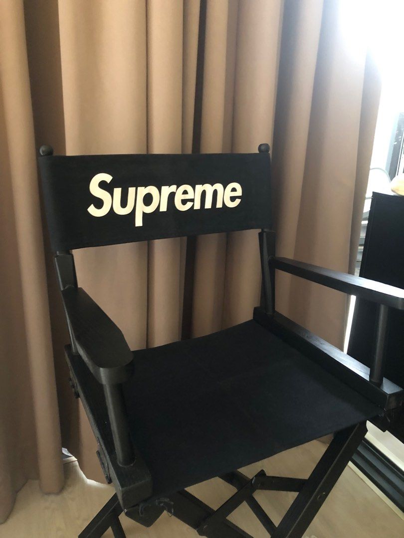 Supreme Director's Chair Black SUPREME 19SS Director's Chair