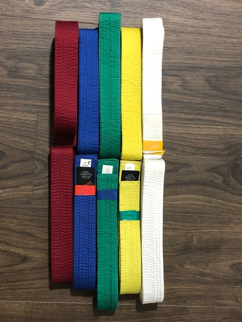 Taekwondo belts, Sports Equipment, Other Sports Equipment and Supplies