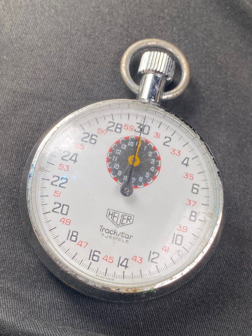 Tag HEUER trackstar Stopwatch Hobbies Toys Collectibles