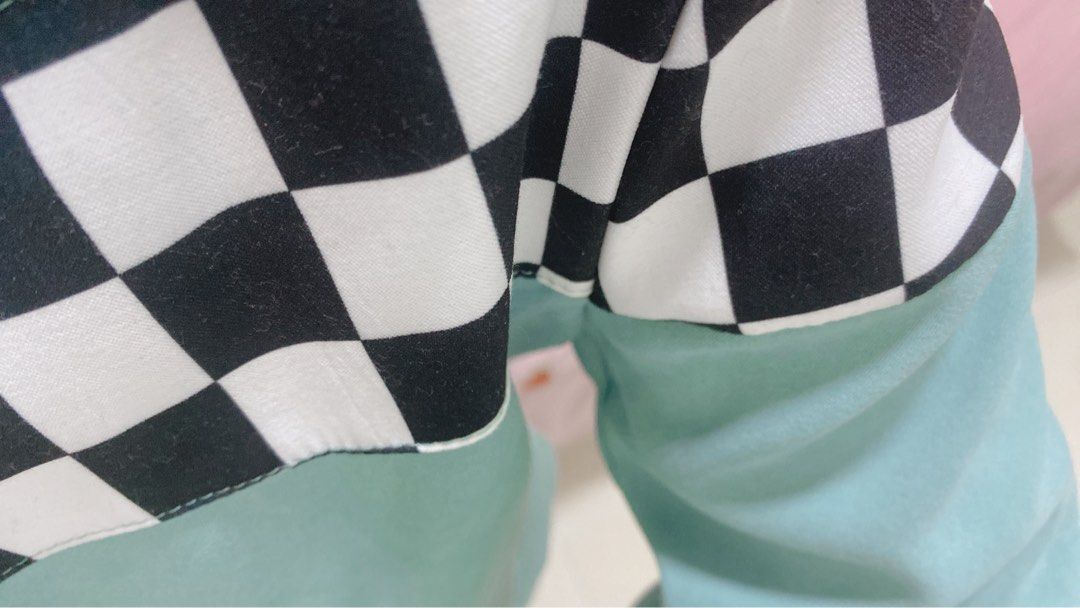 Tanjiro inspired coat blazer mint green demon slayer, Women's Fashion