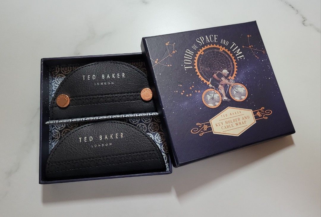Ted Baker Key Holder and Cable Wrap, 名牌, 飾物及配件 Carousell