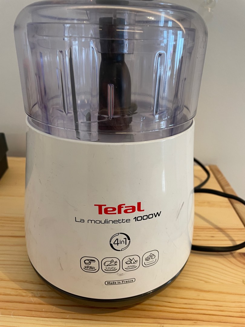Tefal La Moulinette, DPA130, elektrische hakmolen, 1000 watt, 500 ml, kabelopbergvak, 4 functies