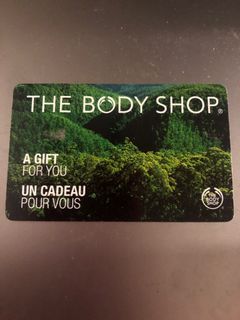 The Body Shop Gift Card $50 Value