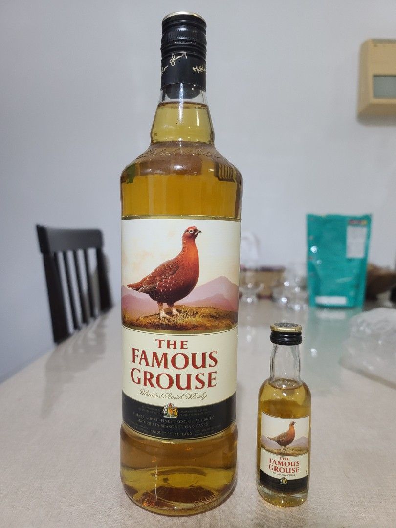 The famous grouse 1L + 50ml whisky, Food & Drinks, Alcoholic Beverages