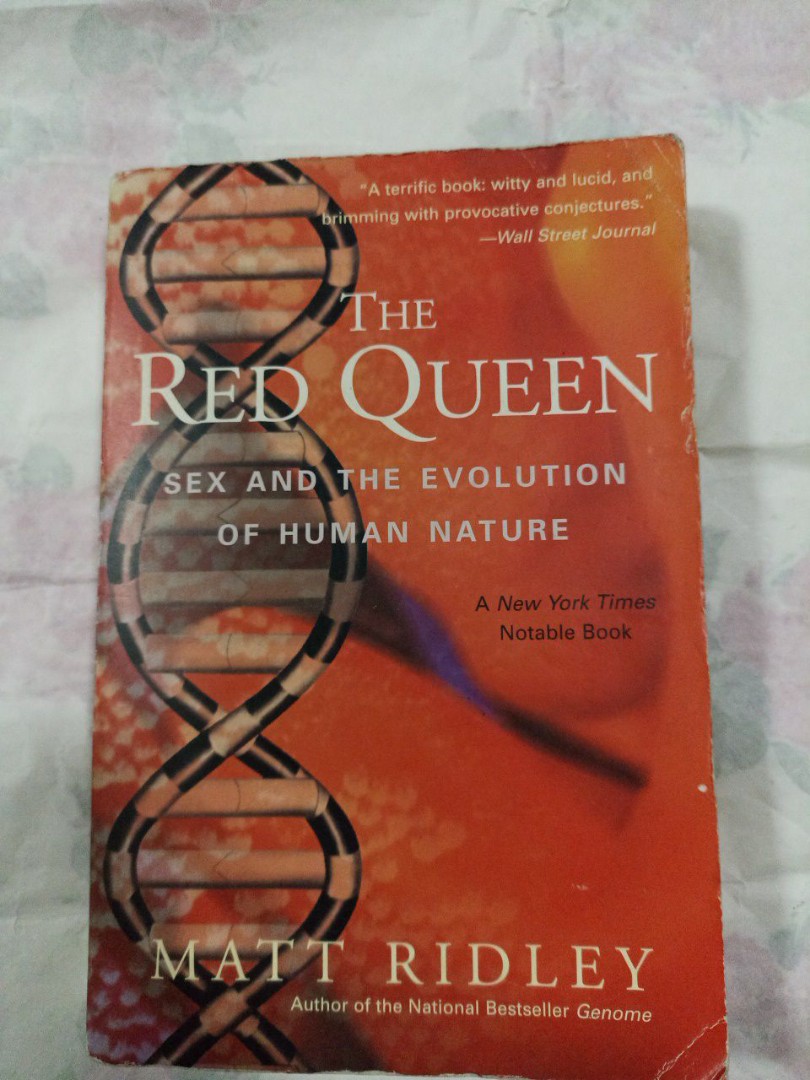 The Red Queen Sex And The Evolution Of Human Nature Matt Ridley